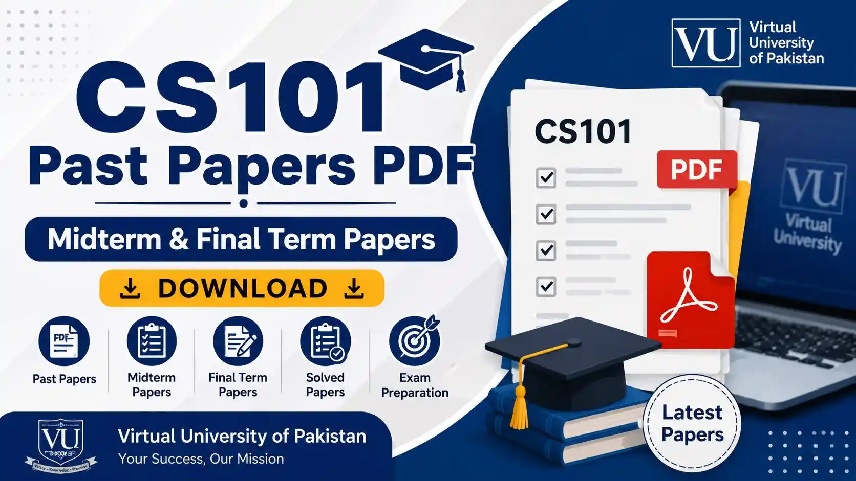 CS101 Past Papers PDF