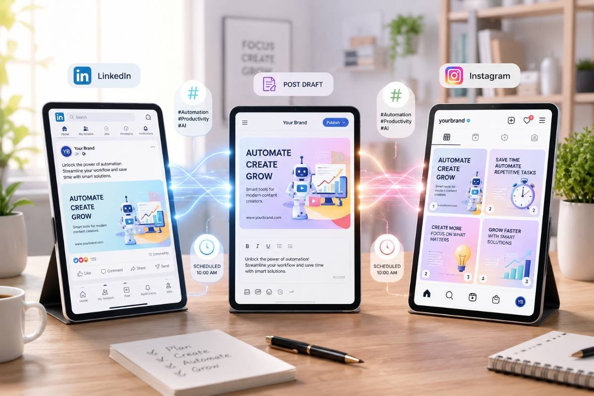 Buffer AI Assistant Cross-Platform Social Scheduling and Distribution