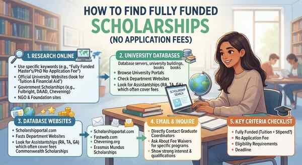 How to Find Fully Funded Scholarships in 2027 That do not Require Application Fees?